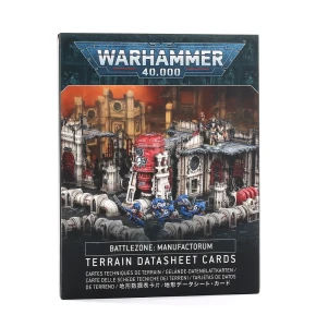 Battle Zone Manufactorum Datasheet Cards Eng