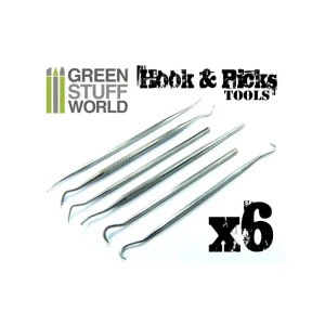 6x Hook and Pick tool Set
