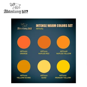 Abt1163 Intense Warm Colors Set