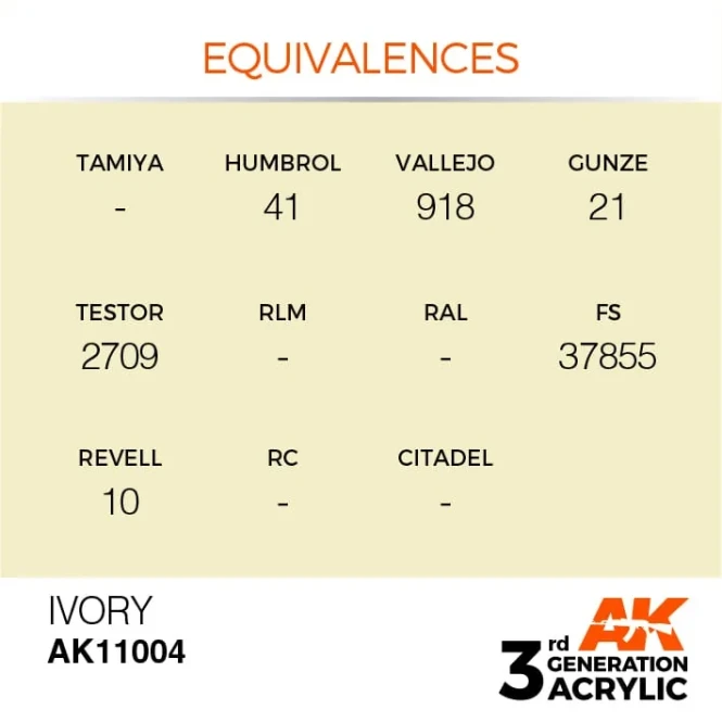 IVORY – STANDARD