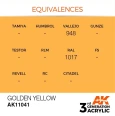 GOLDEN YELLOW – STANDARD