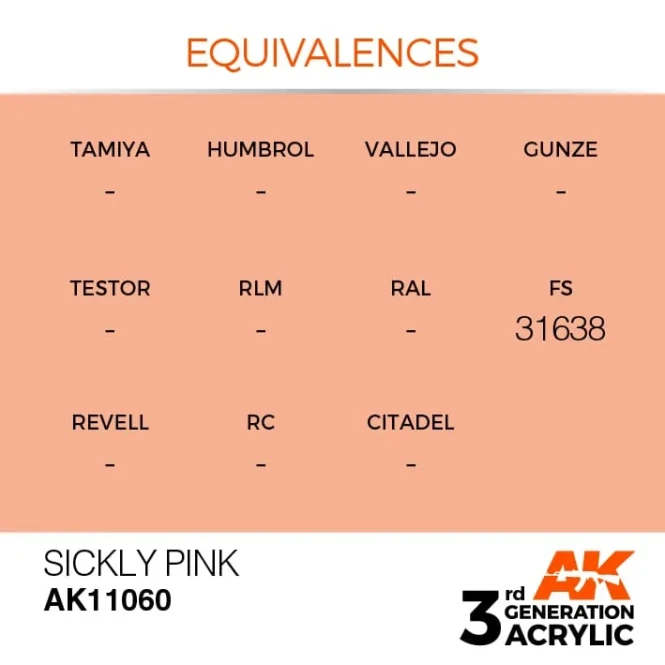 SICKLY PINK – STANDARD