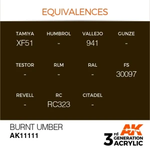 BURNT UMBER – STANDARD