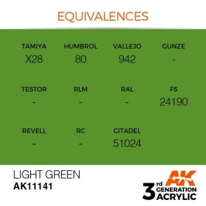 LIGHT GREEN – STANDARD
