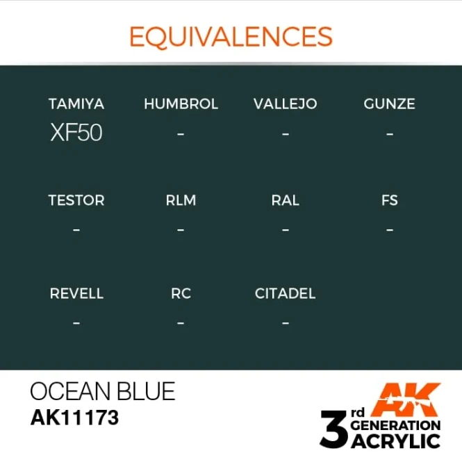 Ocean Blue - Standard AK11173