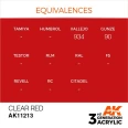 CLEAR RED – STANDARD