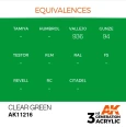 CLEAR GREEN – STANDARD