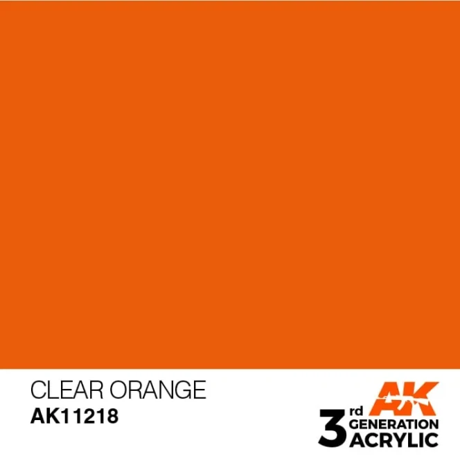 CLEAR ORANGE – STANDARD