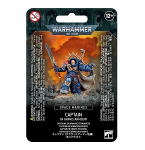 Space Marines Primaris Captain In Gravis Armour