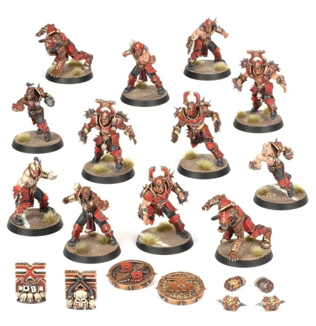 Khorne Blood Bowl Team: The Skull-Tribe Slaughtere