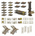 Zone Mortalis: Platforms & Stairs