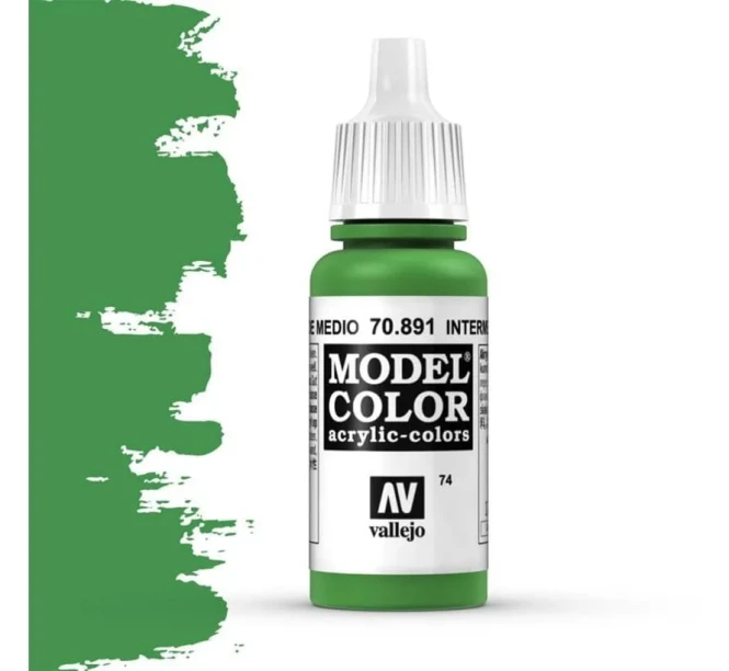 VALLEJO 70891 Model Color 086 - Intermediate Green