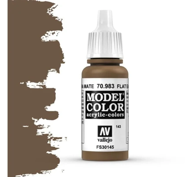 VALLEJO 70983 Model Color 151 - Flat Earth - 18 ml