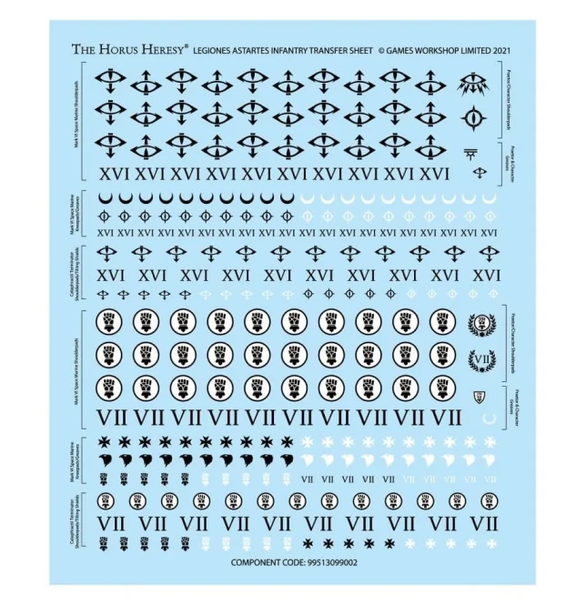 Legiones Astartes: Mk VI Tactical Squad