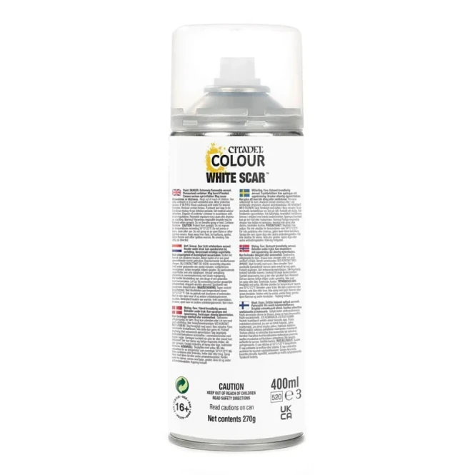 Citadel White Scar Spray Paint 400ml