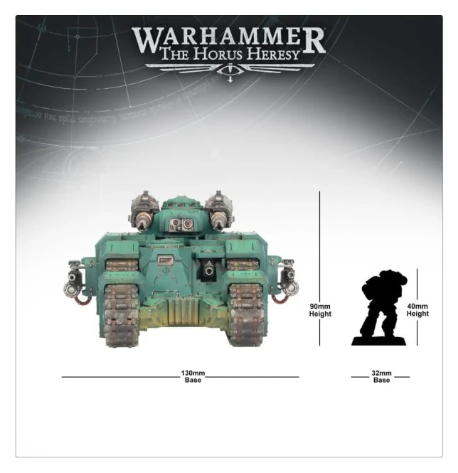 Legiones Astartes: Sicaran Battle Tank
