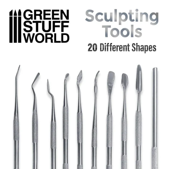 GSW 10x Sculpting Tools Narzedzia do rzeźbienia