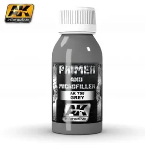 AK758 GREY PRIMER AND MICROFILLER (100ML)