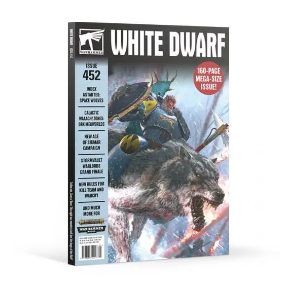 Czasopismo White Dwarf numer 452