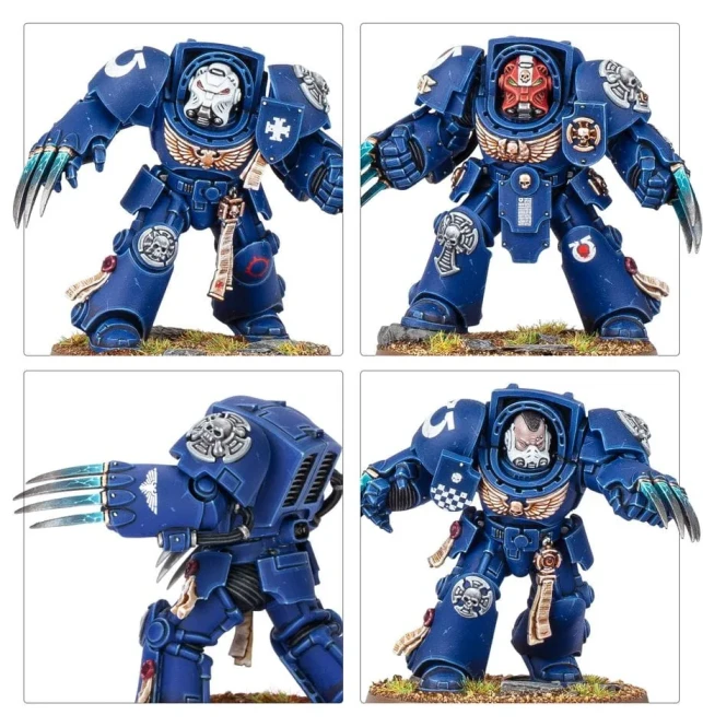 Space Marines Terminator Assault Squad