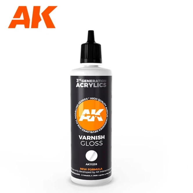 Varnish Gloss100ml Lakier Błyszczacy  AK11239