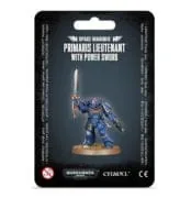 Space Marines Prymaris Lieutenant With Power Sword