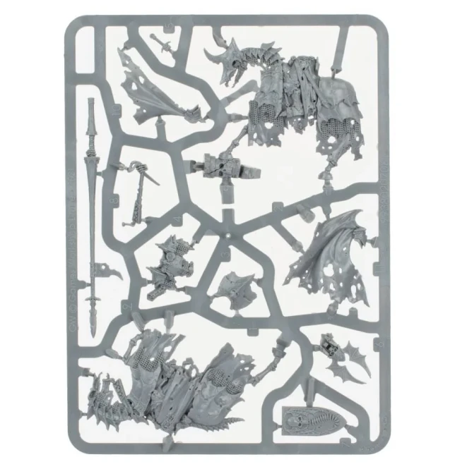 Soulblight Gravelords Wight King on Skeletal Steed