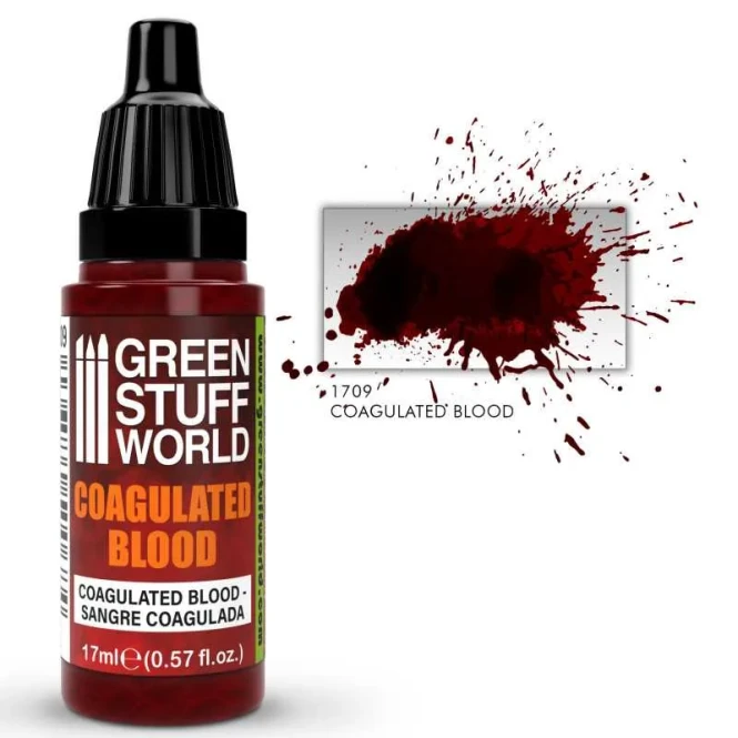 Acrylic Color Blood Effect Coagulated Blood 1709