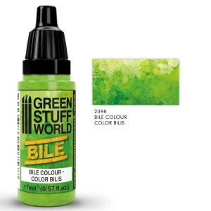 Acrylic Color Bile Effect