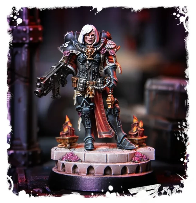 Adepta Sororitas Sister Superior Amalia Novena