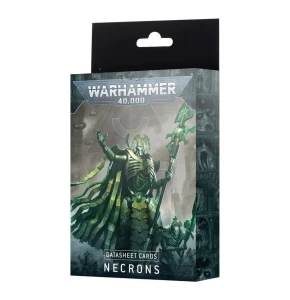 Datasheet cards: Necrons (English)