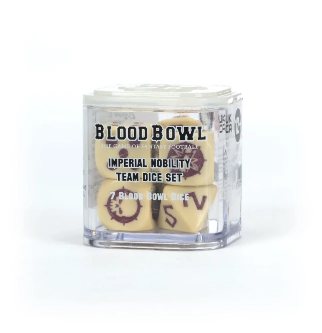 Blood Bowl Imperial Nobility Team Dice