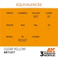 CLEAR YELLOW – STANDARD