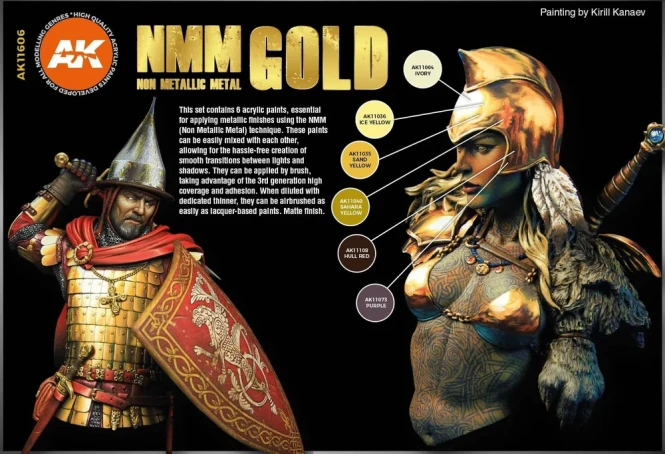 NMM (NON METALLIC METAL) GOLD