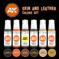 SKIN AND LEATHER COLORS SET