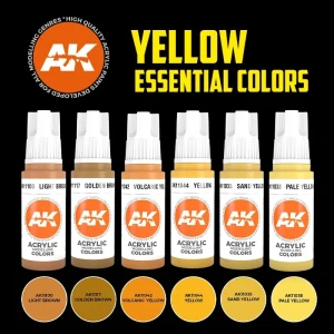 YELLOW ESSENTIAL COLORS 3GEN SET