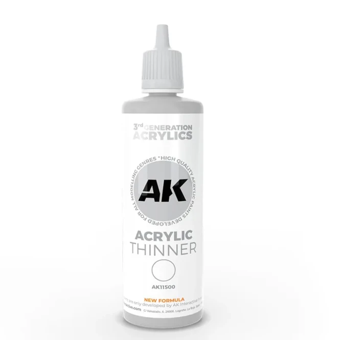 Acrylic Thinner 100ML ( rozcieńcza farbę)