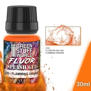 Splash Gel - Flaming Fluor Orange