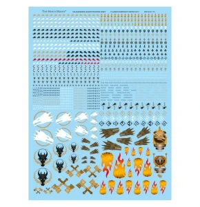 Salamanders  Legion Transfer Sheet