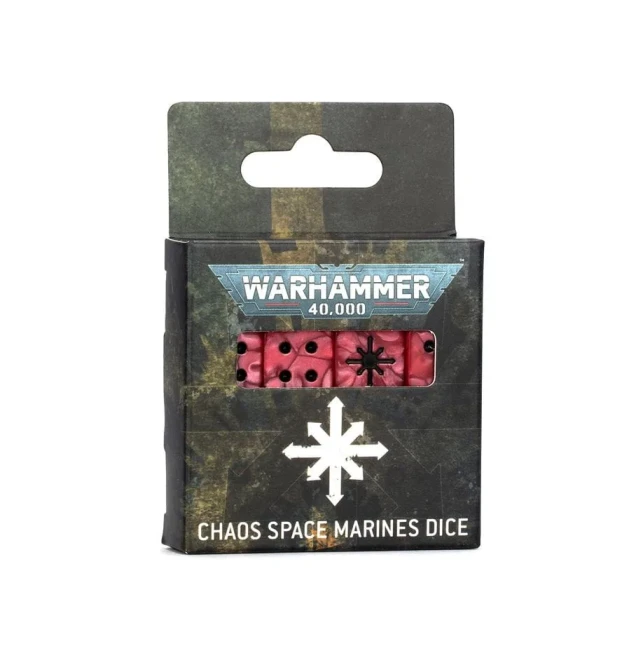 Warhammer 40000:Chaos Space Marines Dice