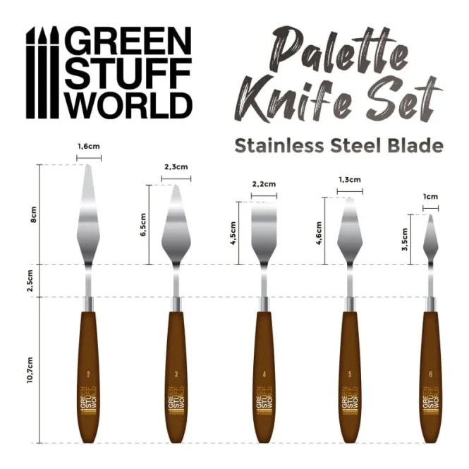 Palette knife - Modeling Spatulas Tools SZPATUŁKI