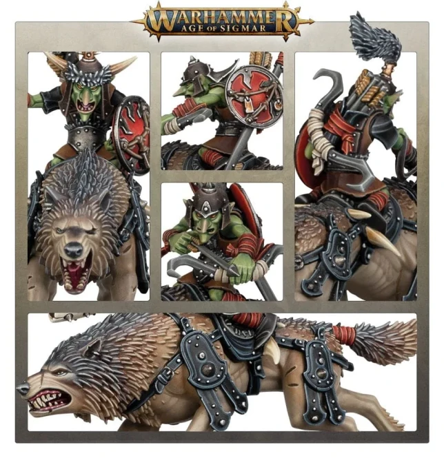 Gloomspite Gitz: Snarlfang Riders