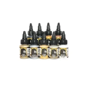 Pro Acryl Metallic Set (9x22mL)
