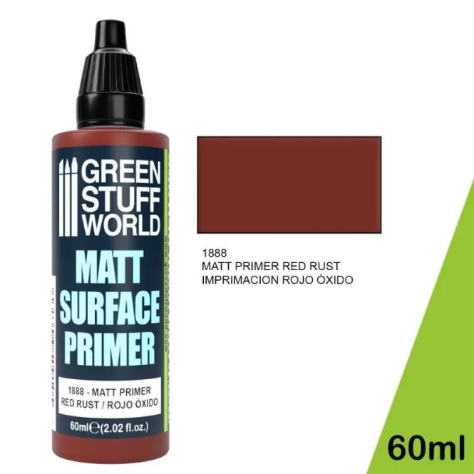 Matt Surface Primer 60ml - Red Czerwony
