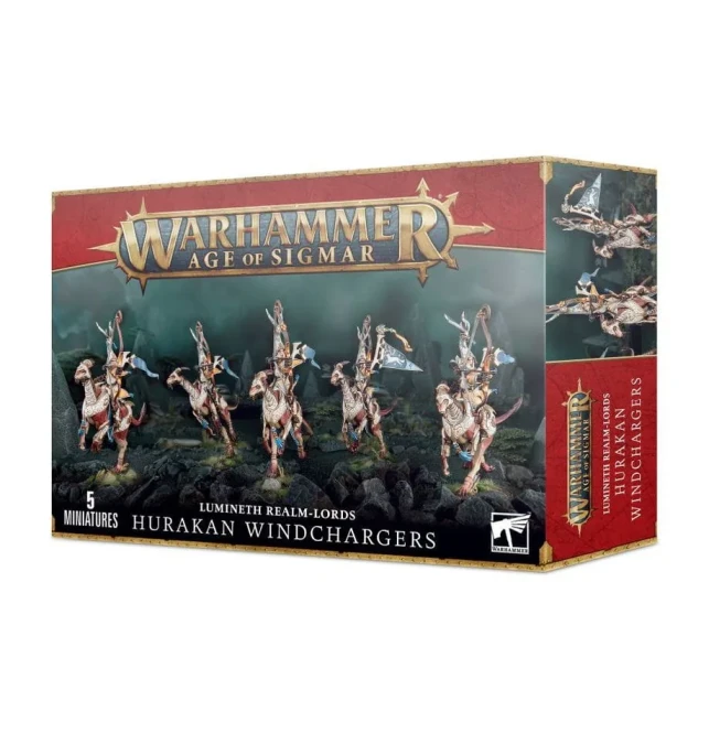 Lumineth Realm-Lord: Hurakan Windchargers