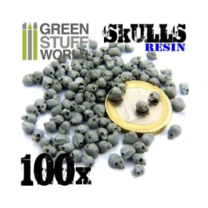 100x Resin Skulls
