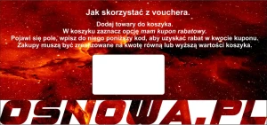 Voucher upominkowy o wartości 100 zł