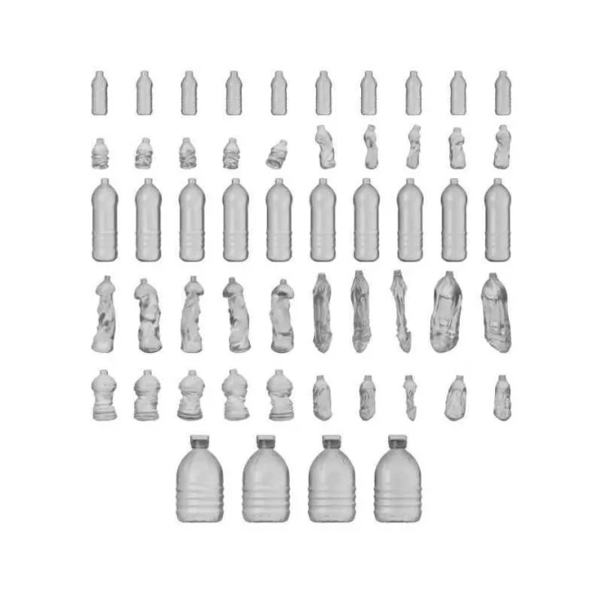 3D printed set - Water Bottles