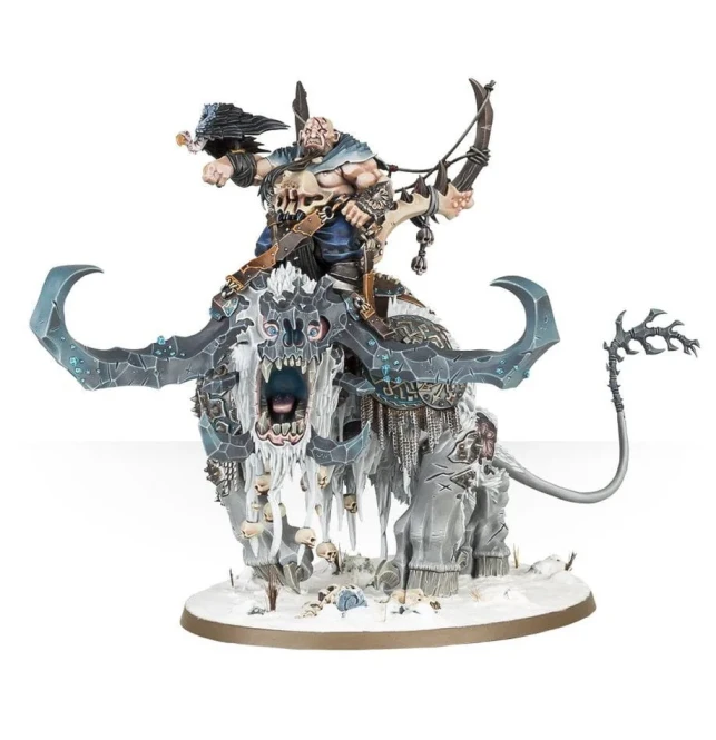 Ogor Mawtribes: Frostlord on Stonehorn