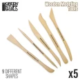 Wooden Modeling Tools